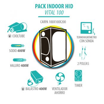 Pack Indoor HID Vital 100