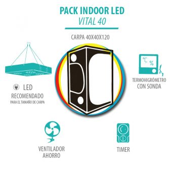 Pack Indoor LED Vital 40