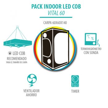 Pack Indoor LED COB Vital 60