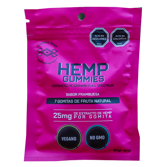 Gomitas Hemp 25 mg